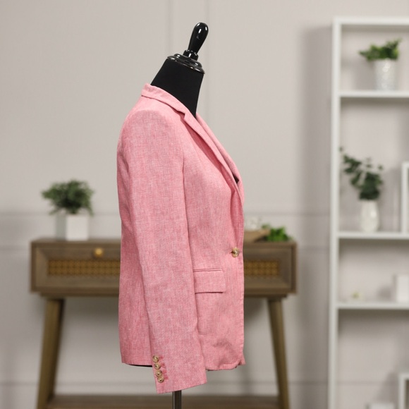 🆕 J. Crew Red/Pink Women's Blazer NWT - Picture 6 of 13